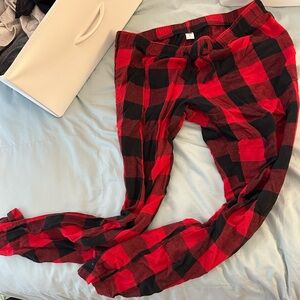 Old Navy PJ pants, comfy flannel
